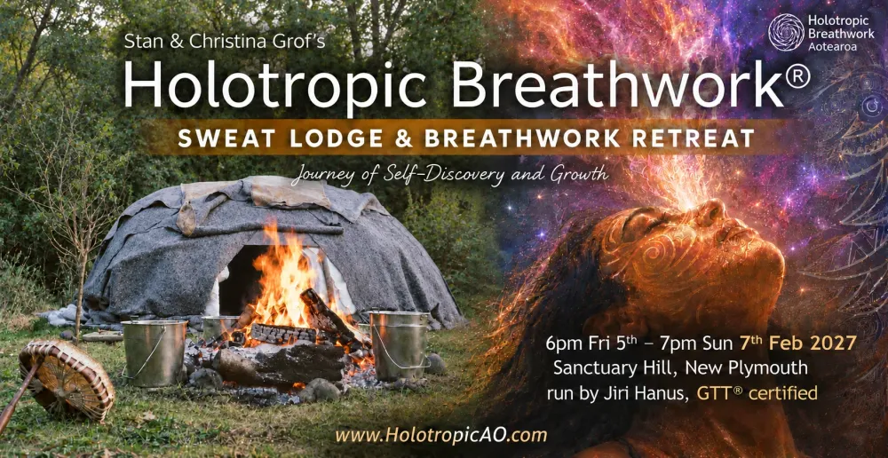 Sweat Lodge and Holotropic Breathwork retreat, Sanctuary Hill, 5–7 February 2027